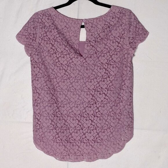 5/$25 Aritzia talula purple lace blouse S - Picture 12 of 13